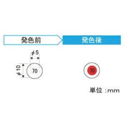 アセイ工業 1RA70 光色傳感器圓型1溫顯示類型