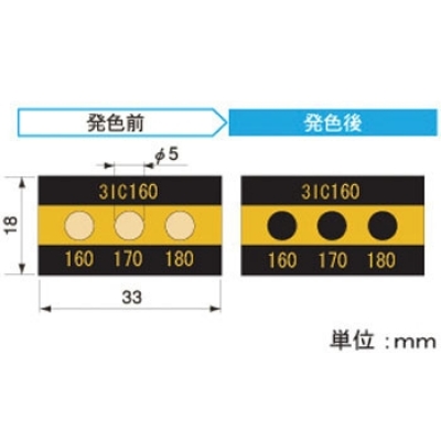 アセイ工業 3IC160 三溫式傳感器3溫顯示類型10℃間隔