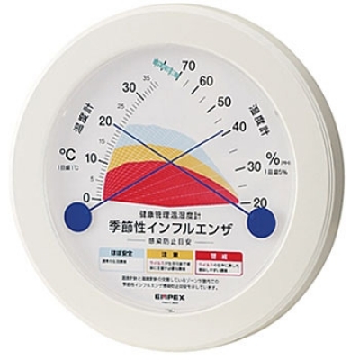 エンペックス気象計(jì) TM2582 季節(jié)性流感防止感染基準(zhǔn)溫濕度計(jì)