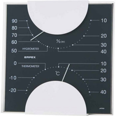 エンペックス気象計 MN-4812 MONO溫度計?濕度計