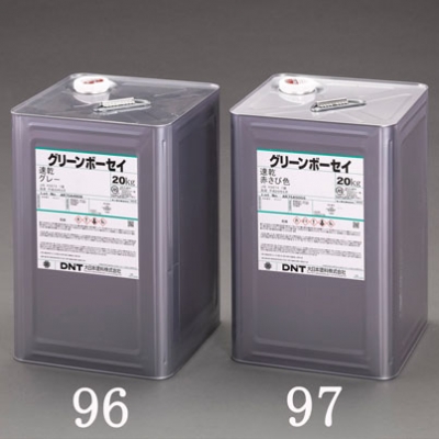 喜一 ESCO EA942ED-96 20kg[油性]環境対応型錆止め塗料(グレー) 廣州藤野代理