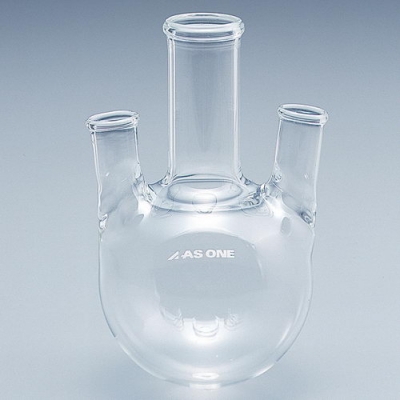 AS ONE 亞速旺 5-5648-02 三口玻璃燒瓶 三口ガラスフラスコ FLASK GLASS