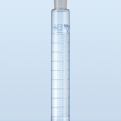 AS ONE 亞速旺 C4-537-01 帶塞量筒 有栓メスシリンダー GRADUATED CYLINDER