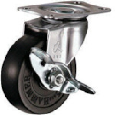 HAMMER CASTER 錘牌 腳輪 415 E-R65-BAR01-鏈球E型自在SP付橡膠車65mm