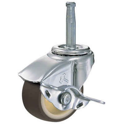 HAMMER CASTER 錘牌 腳輪450015 BUR50-鏈球插入SP付聚氨酯車