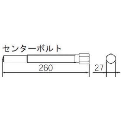 KTC 京都 SAS354-2KTC氟乙烯用中心螺栓