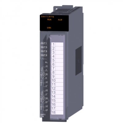 日本三菱 mitsubishi  Q64TCRTN  Q系列溫度控制模塊Q64TCRTN  4通道晶體管輸出 鉑電阻Pt100JPt100