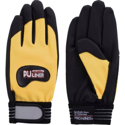 FUJI GLOVE 富士手套  手套PU萊納阿爾法黃色S